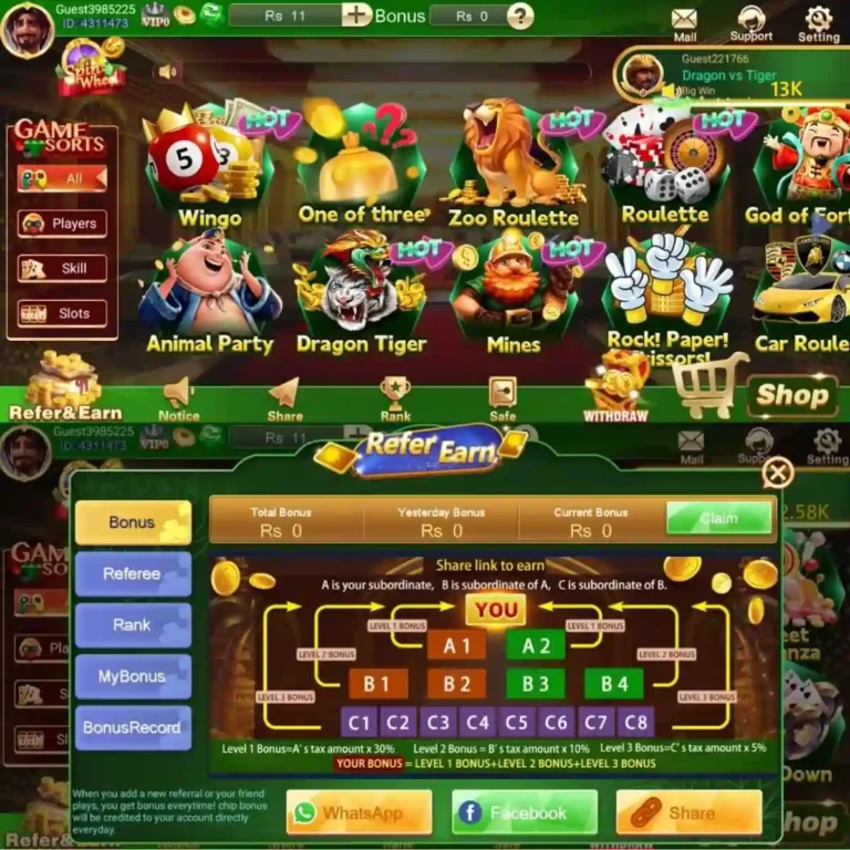 3 Patti Crown Games and Bonuses